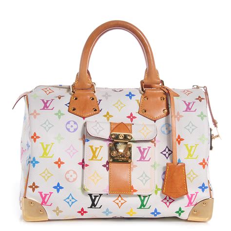 Louis Vuitton Monogram Multicolor Speedy 30 Hand 